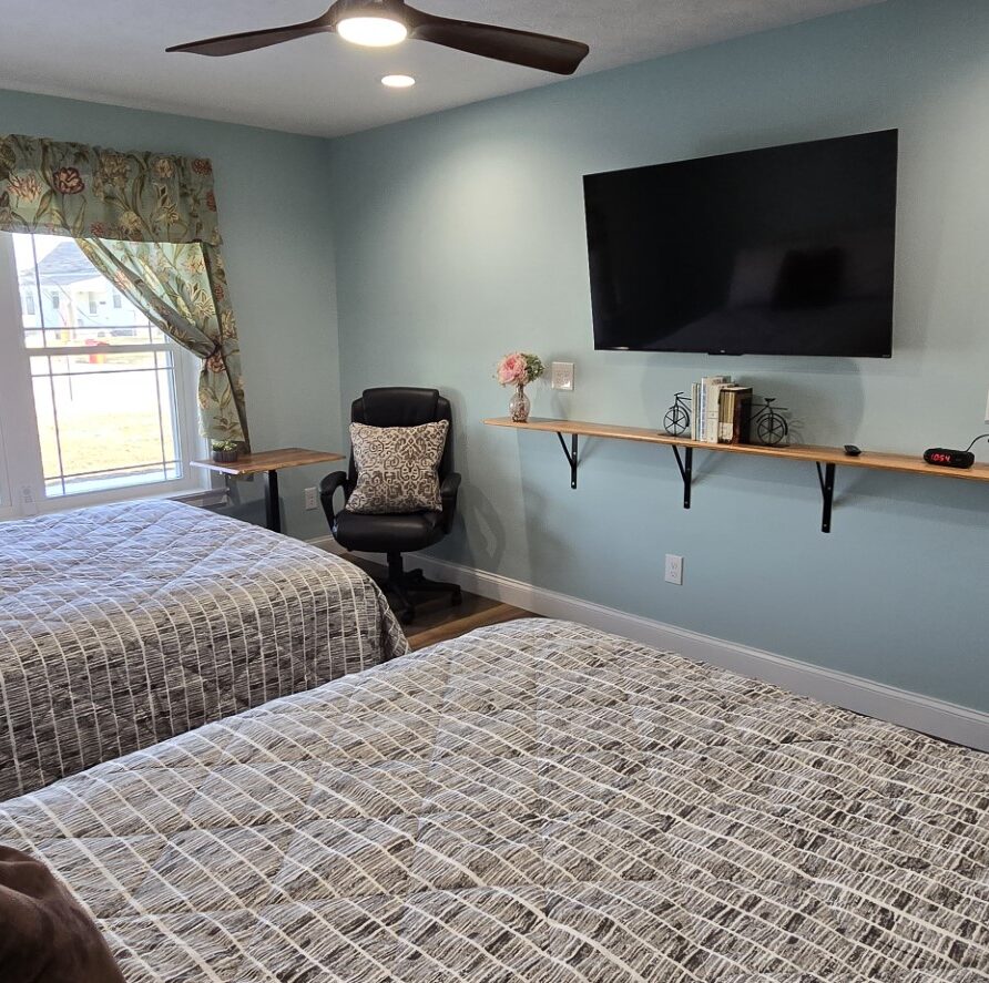 View of Suite 3 from southwest corner at the London Guest House