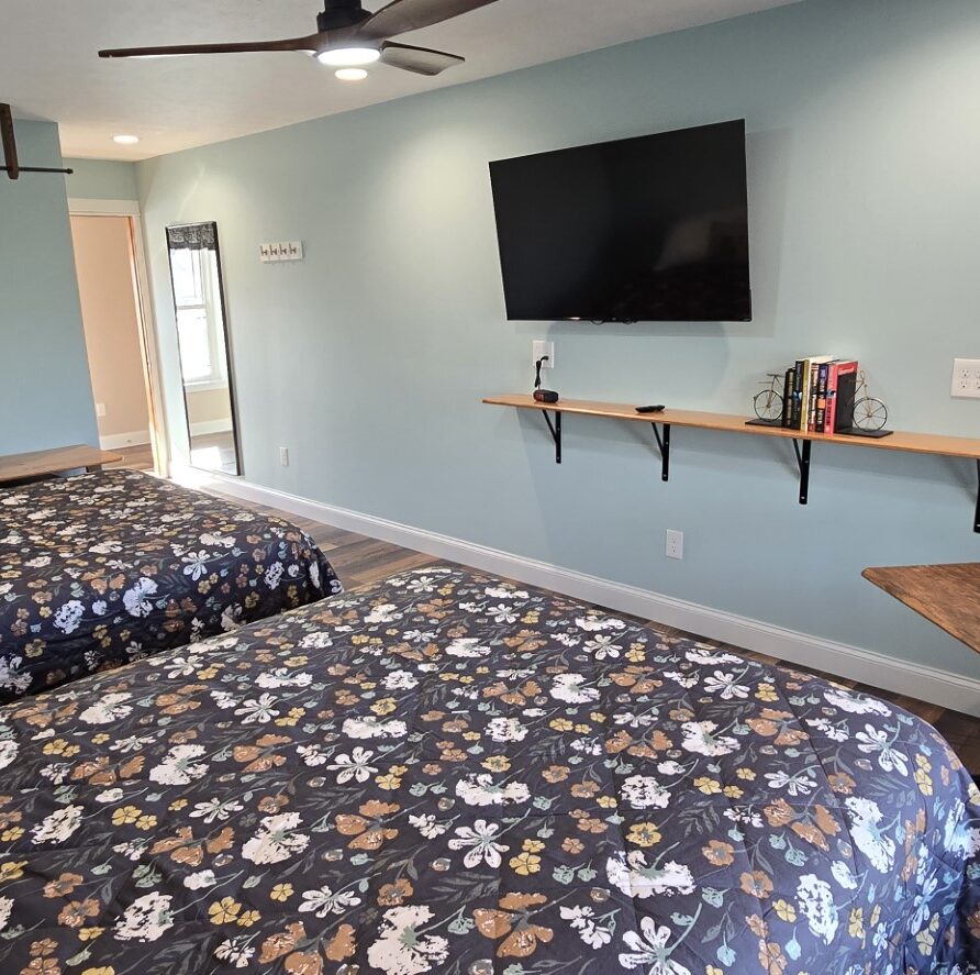 View from northeast corner of Suite 2 at the London Guest House