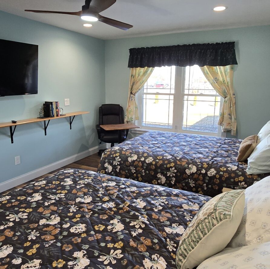 View of Suite 2 from southeast corner of Suite 2 at the London Guest House