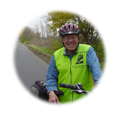 Gene - Trail Sentinel - London Guest House London area bike trail pioneer and all-round great guy, Gene Pass